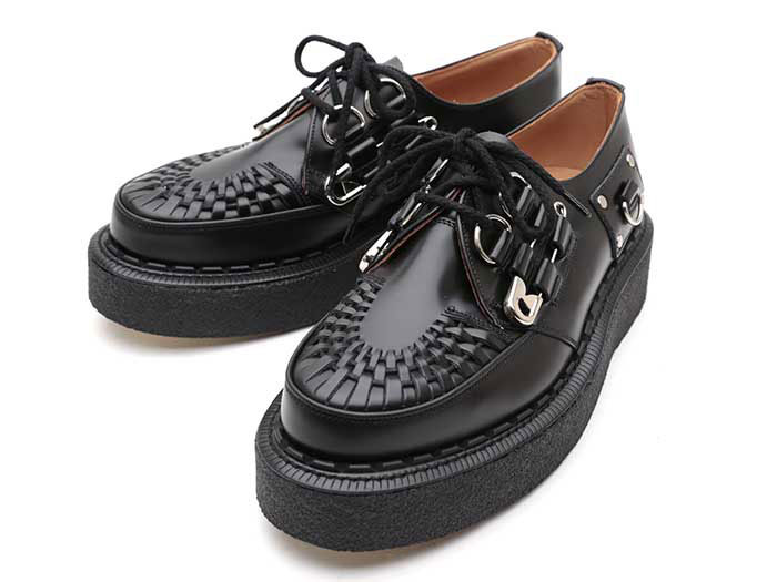 ジョージコックスSAFETYPIN SKIPTON 15426 ブラッレザー ブラック