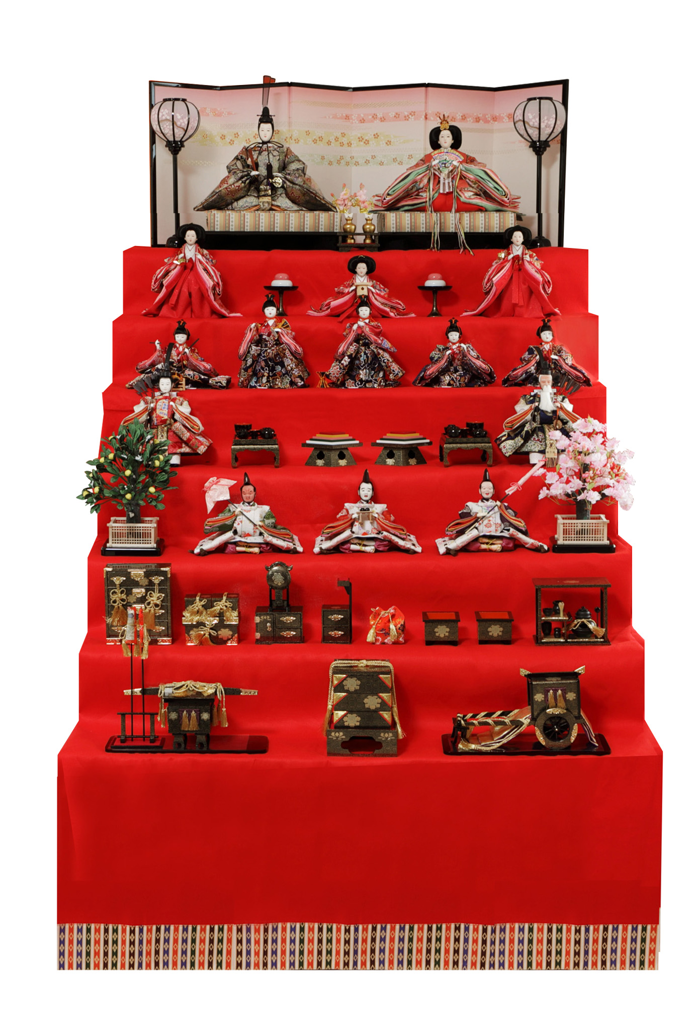 新作 七段飾り【740S01】 | お人形の隆和堂