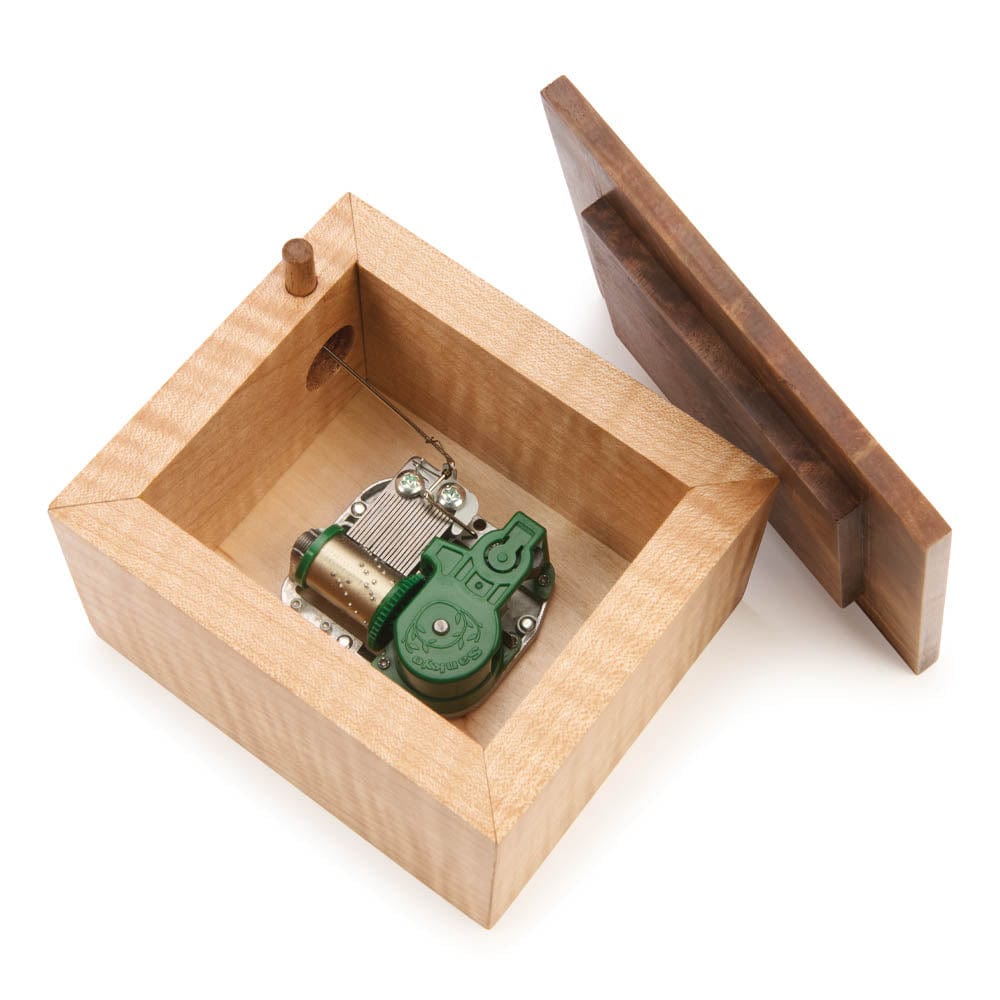 WoodRiver 18-Note Music Box Movement with Greensleeves | Woodcraft