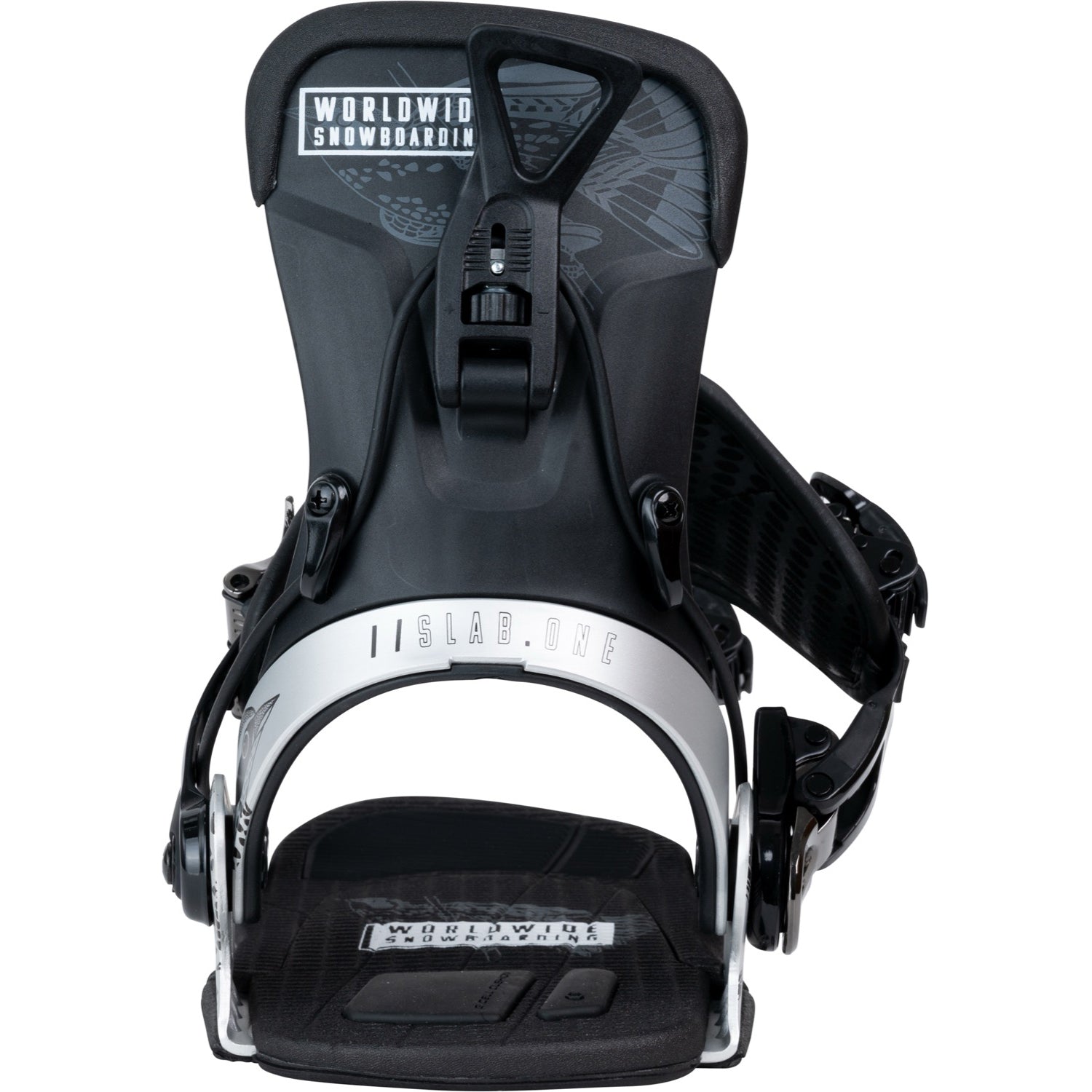 SP BINDINGS - Fixations Snowboard - Slab One 2025 (Multi Entry) - Silv