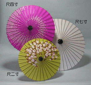 岐阜マルト藤沢商店［製造している和傘のすべて］舞踊傘