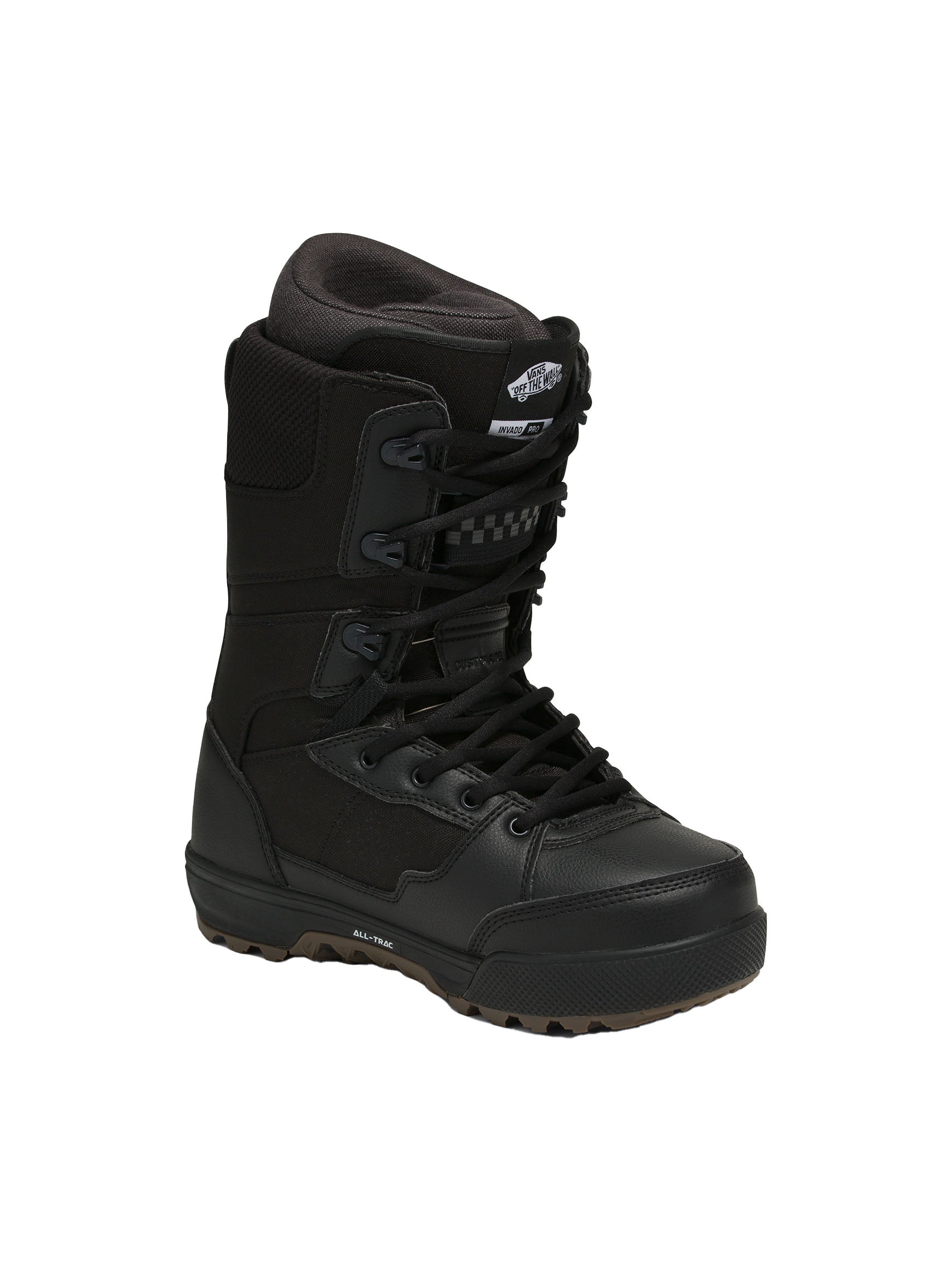 2025 Vans Invado Pro Men's Snowboard Boot - Black / Gum – Civil