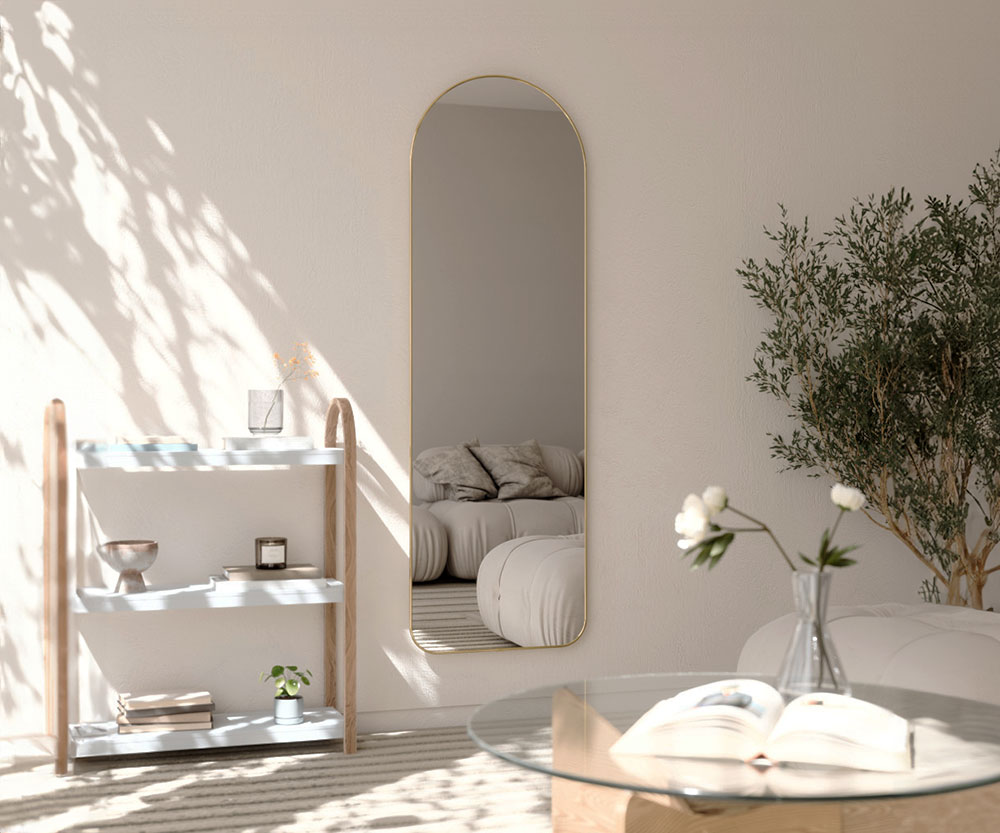 Hubba Arched Leaning Mirror フーバ アーチド リーニングミラー