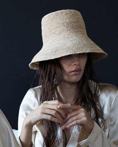 Felix Packable Hat | Natural – Well Heeled