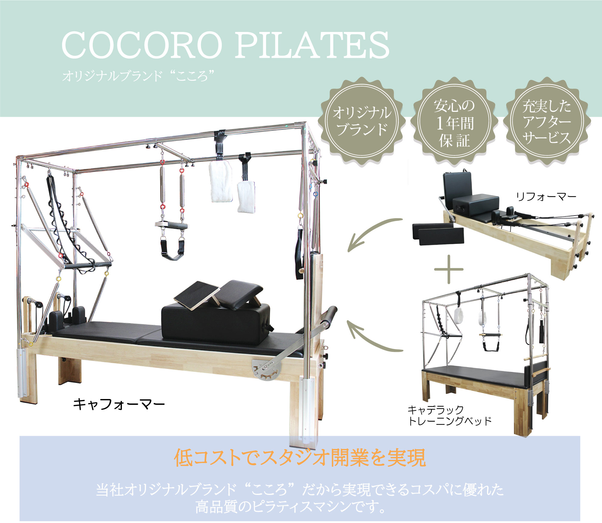 キャフォーマー | キャデラック リフォーマー ピラティス ヨガ