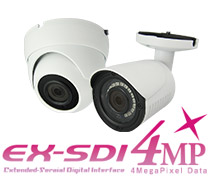 400万画素対応EX-SDI/HD-SDI 4ch対応 デジタルビデオレコーダー(DVR