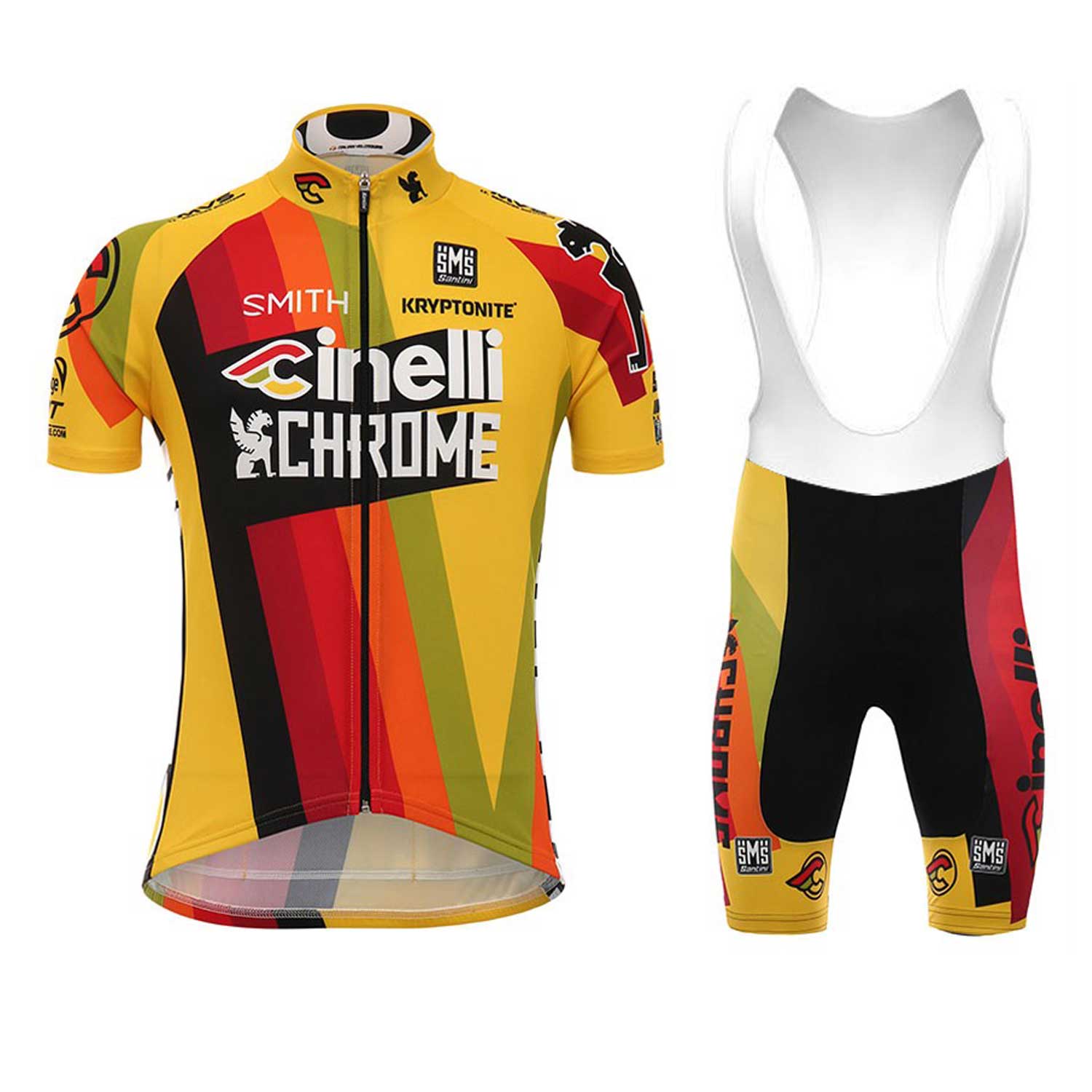 Cinelli Chrome 2017 Cycling Kit Yellow
