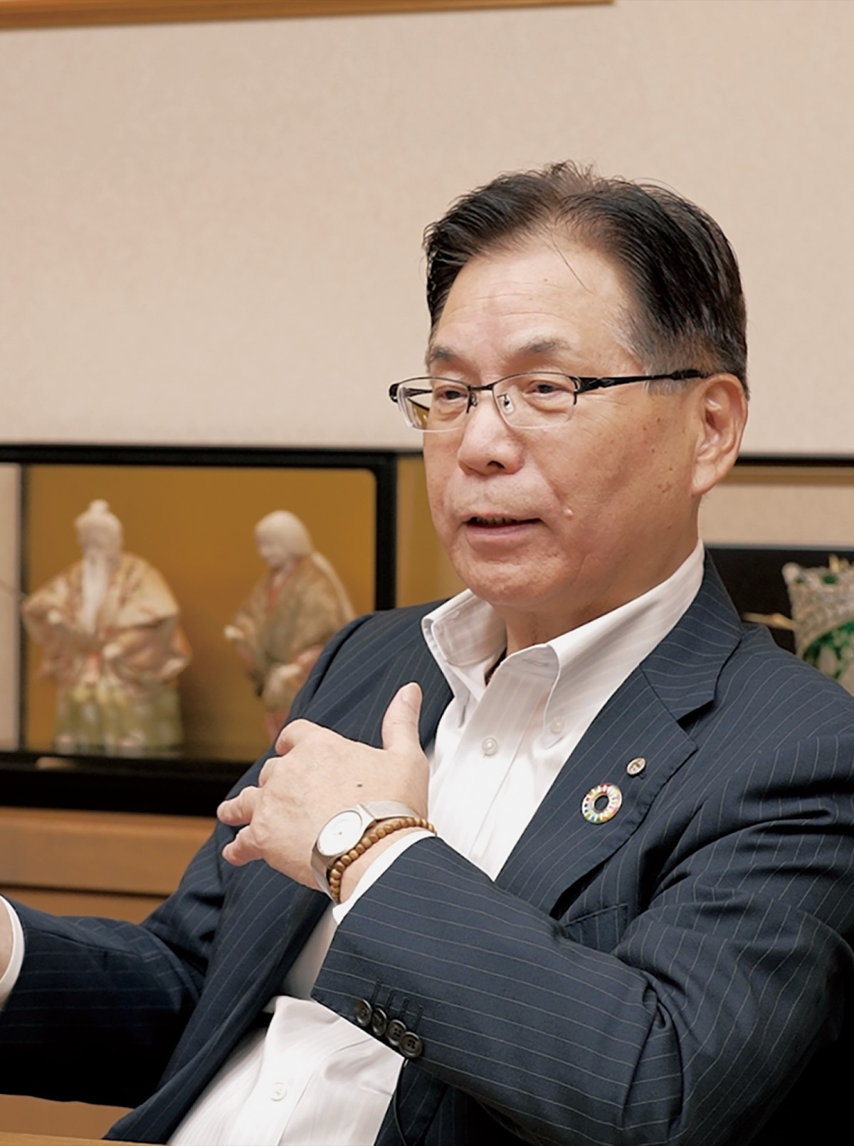 全信協会長就任の平松氏 「信用金庫の伝道師に」 | 中区・西区・南区