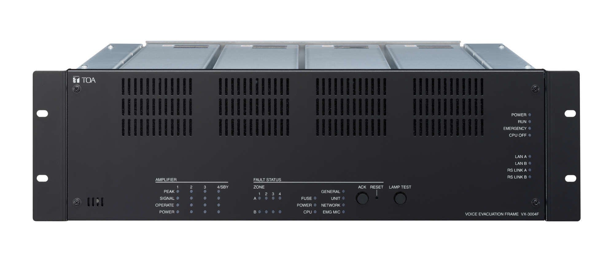 VX－3000フレ－ム 4AB (VX-3004F) | TOA株式会社