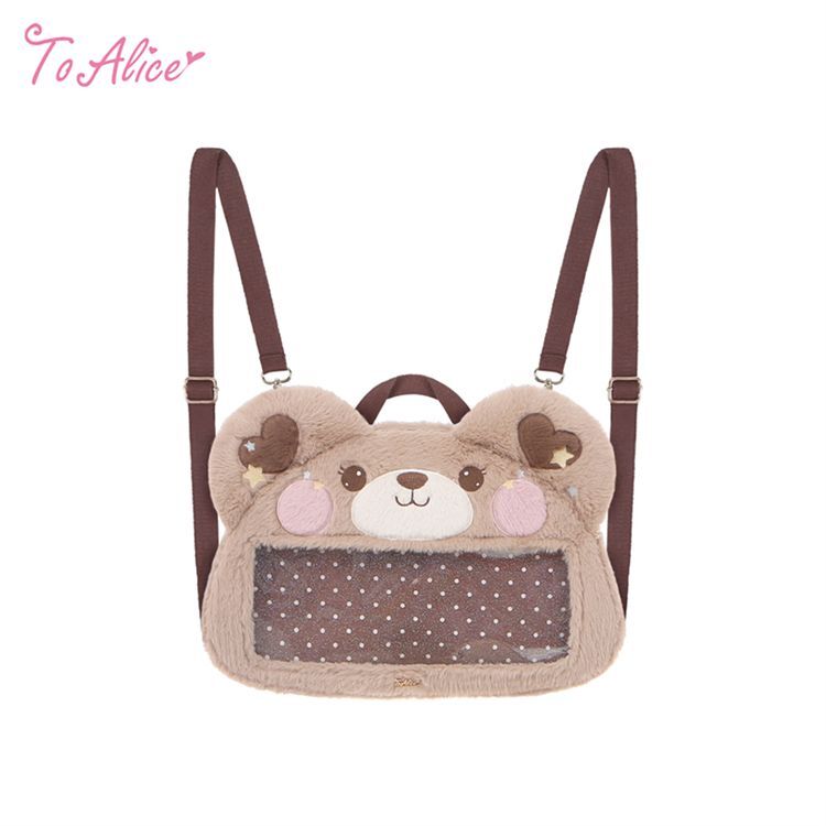 ToAlice】P936ゆめかわくまクリアバッグ - To Alice