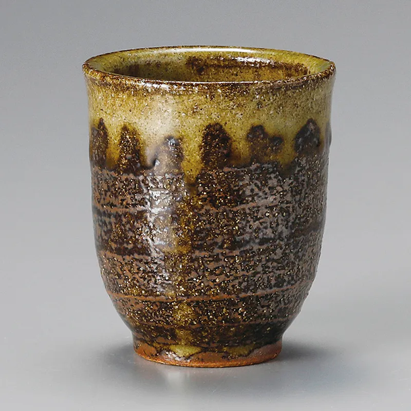 黒信楽長湯呑(長ゆのみ)|食器通販の陶磁庵