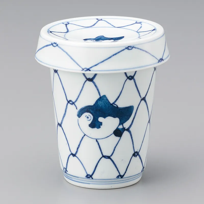 ヒレ酒天目（蓋のみ）(ヒレ酒用カップ・ハカマ)|食器通販の陶磁庵