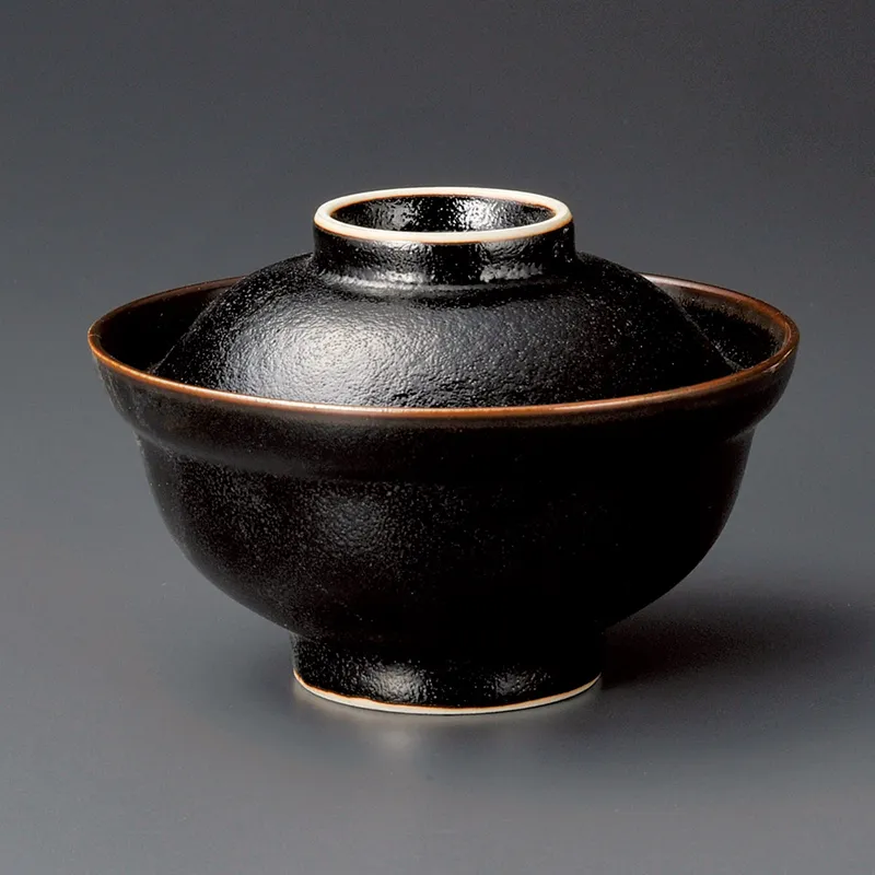 蛍灯蓋付丼(蓋付き丼)|食器通販の陶磁庵