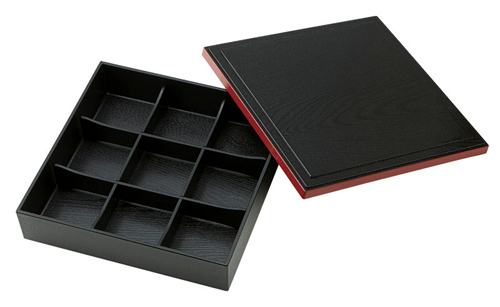 九つ仕切り 松花堂(松花堂弁当箱)|食器通販の陶磁庵