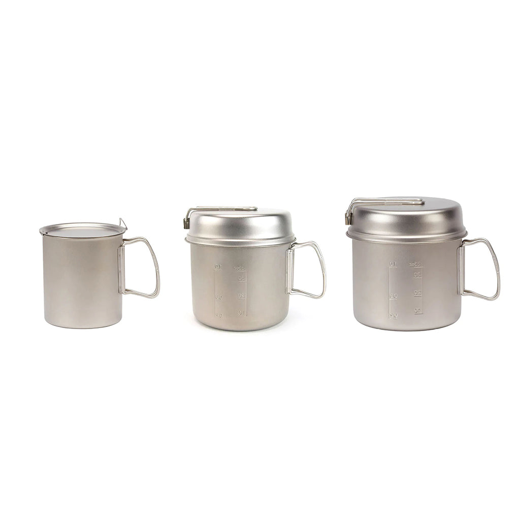 Snow Peak Titanium Trek Series Cookware Set — Tom's Outdoors