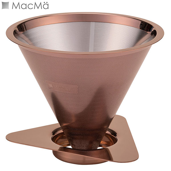 マックマー カフェメタル クワトロコーヒーポット 1-4cup ピンク