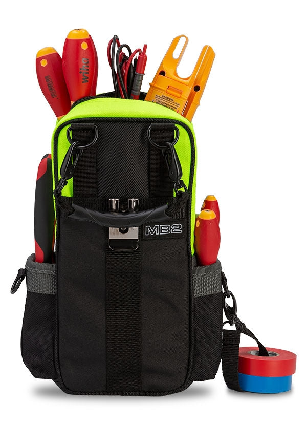 Veto Pro Pac MB2 Hi-Viz Yellow Medium Sized Zippered Meter Bag