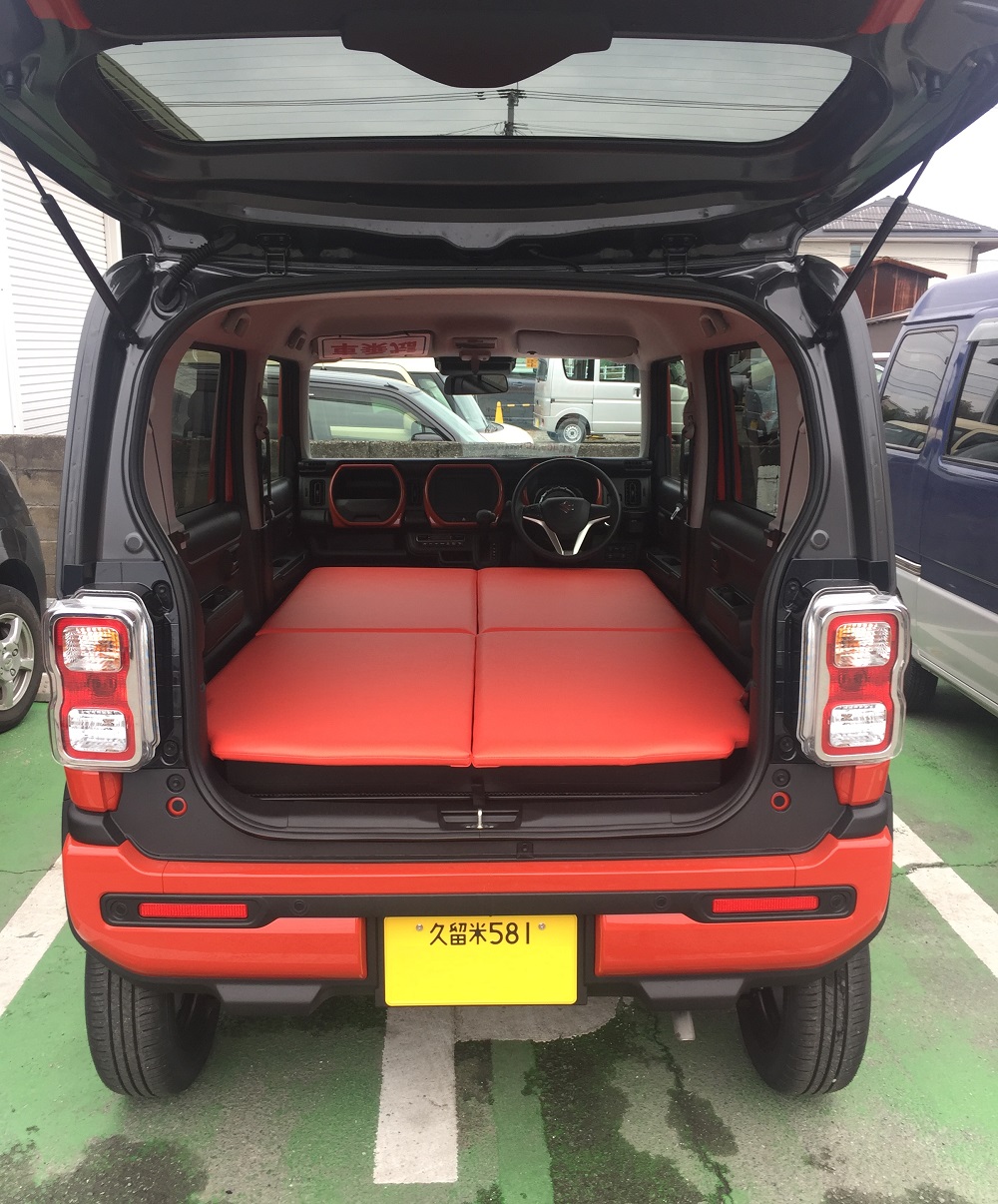 新型ハスラー用ベッドキットご紹介 | 軽キャンピングカー・OKワゴン