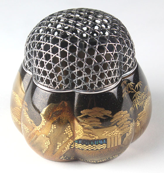 輪島塗り唐子蒔絵 高炉 輪島塗香炉 山水蒔絵 1,870,000円（税込
