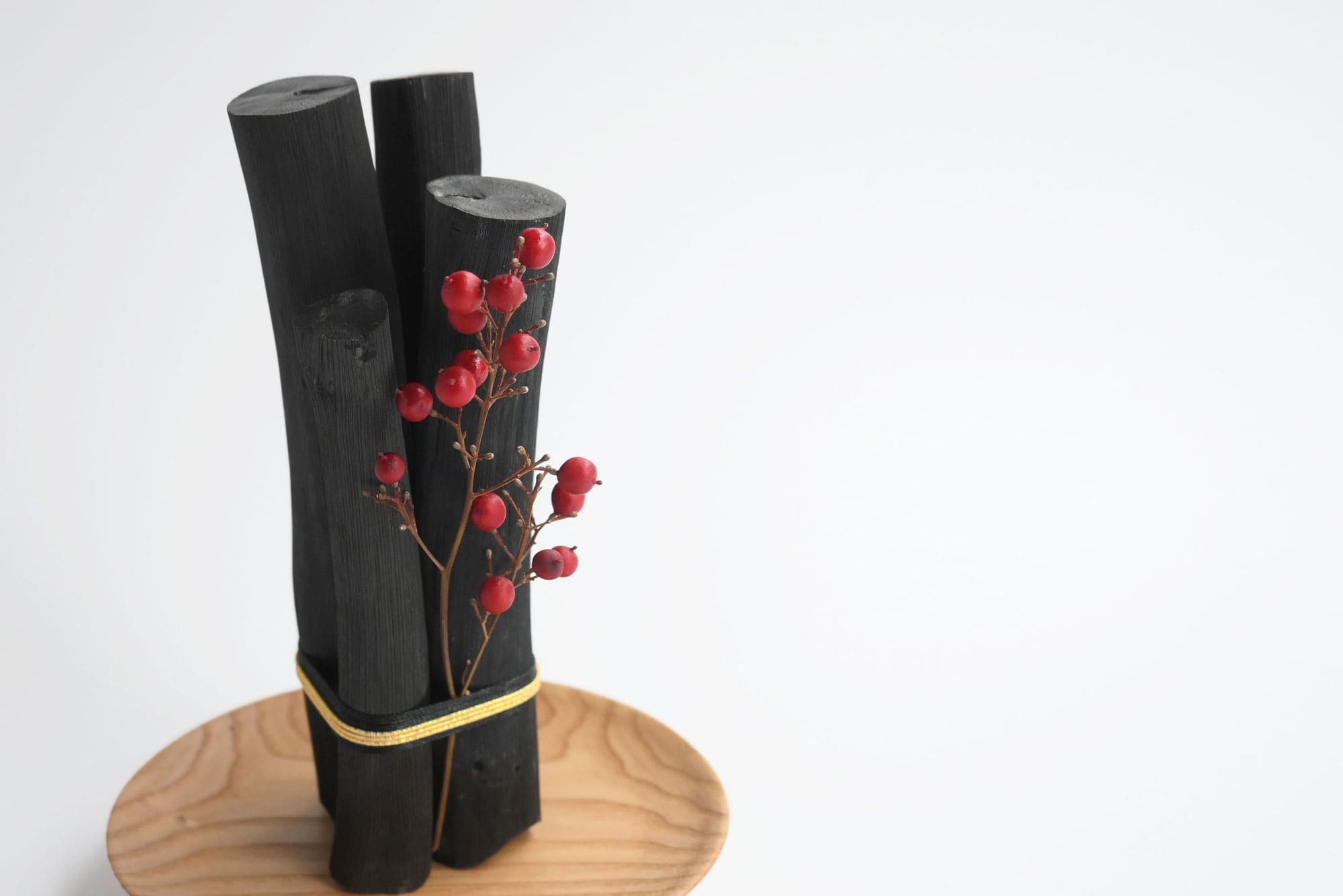 円 / 栗 [備長炭オブジェ] /銀座紀州備長炭ショップ 掌 オンラインショップ