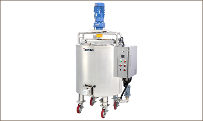 チョコ溶解、ストレージ、チョコポンプ｜チョコレート製造機械｜谷沢