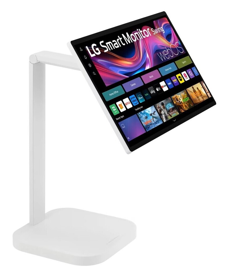 LG Announces Smart Monitor Swing, a 32-inch UHD Display with