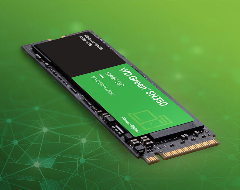 Western Digital Unveils Entry-level WD Green SN350 M.2 NVMe SSDs