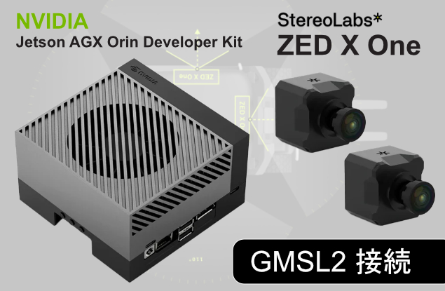 Jetson AGX Orin Developer Kit +ZEDカメラ ターンキーシステム | 届い