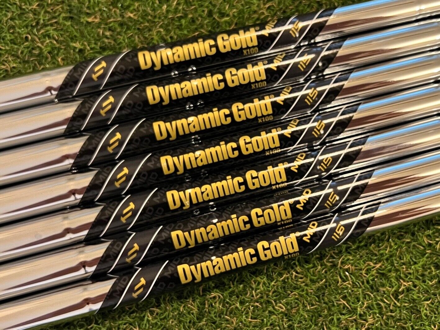 True Temper Dynamic Gold MID 115g Iron Shaft .355