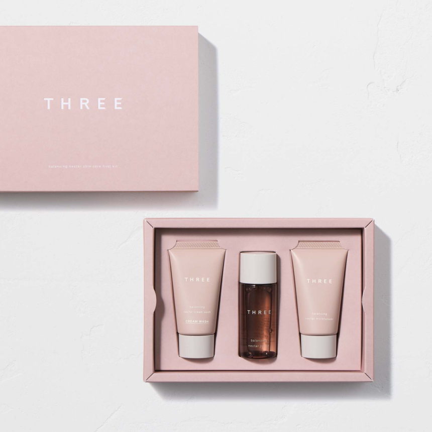 THREE バランシングネクター スキンケア ファーストキット