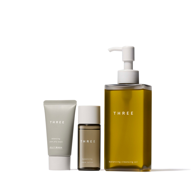 THREE バランシング クレンジング オイル N トライアル セット