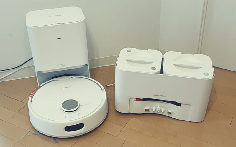 SwitchBot お掃除ロボットS10』レビュー | 小型水交換ステーションを