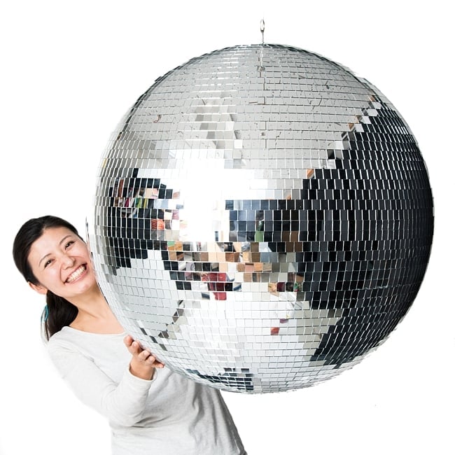 超特大！ミラーボール[80cm] の通販[送料無料] - TIRAKITA.COM