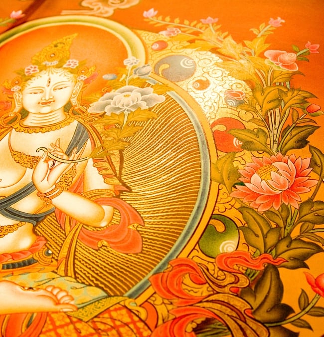 タンカ -ホワイトターラー 51x68.5 の通販[送料無料] - TIRAKITA.COM