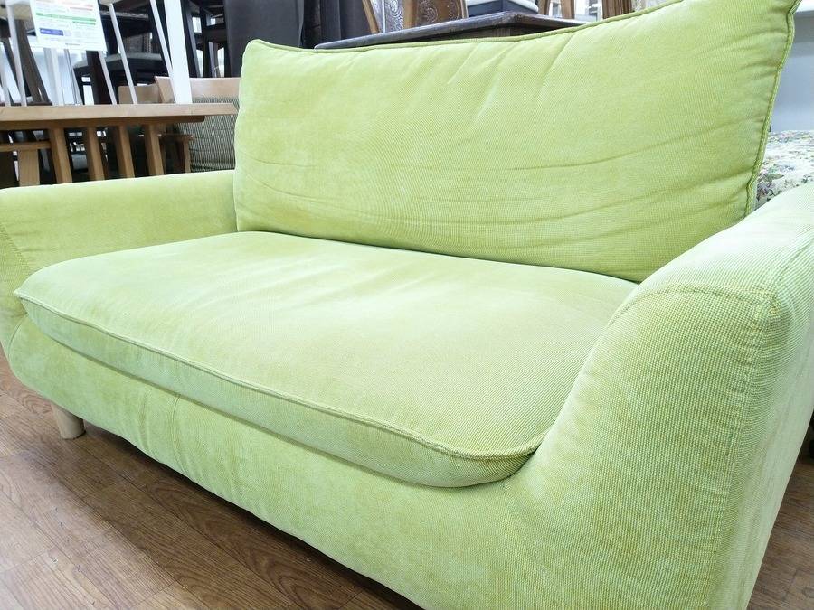 可愛いグリーン！ニトリの2人掛ソファーが入荷致しました！｜2018年03