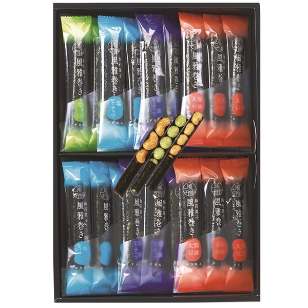 風雅】風雅巻き詰合せ 21本入: フード＆ドリンク｜鶴屋オンラインストア