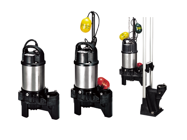 PU型｜汚物用｜水中ポンプ｜製品情報｜鶴見製作所-ツルミポンプ