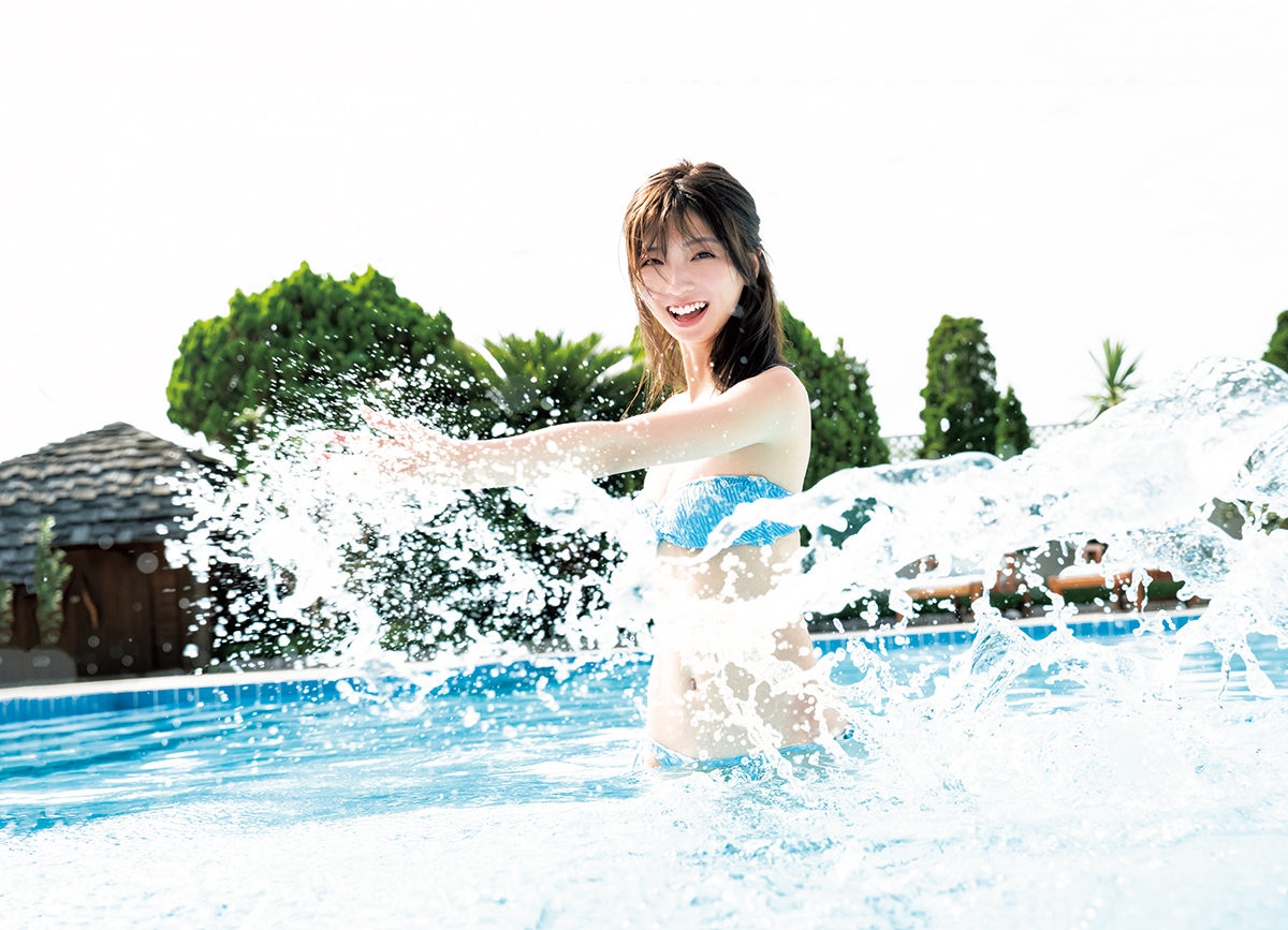 工藤美桜がフレッシュ美ボディ披露！「週刊ヤングジャンプ」で初の単独