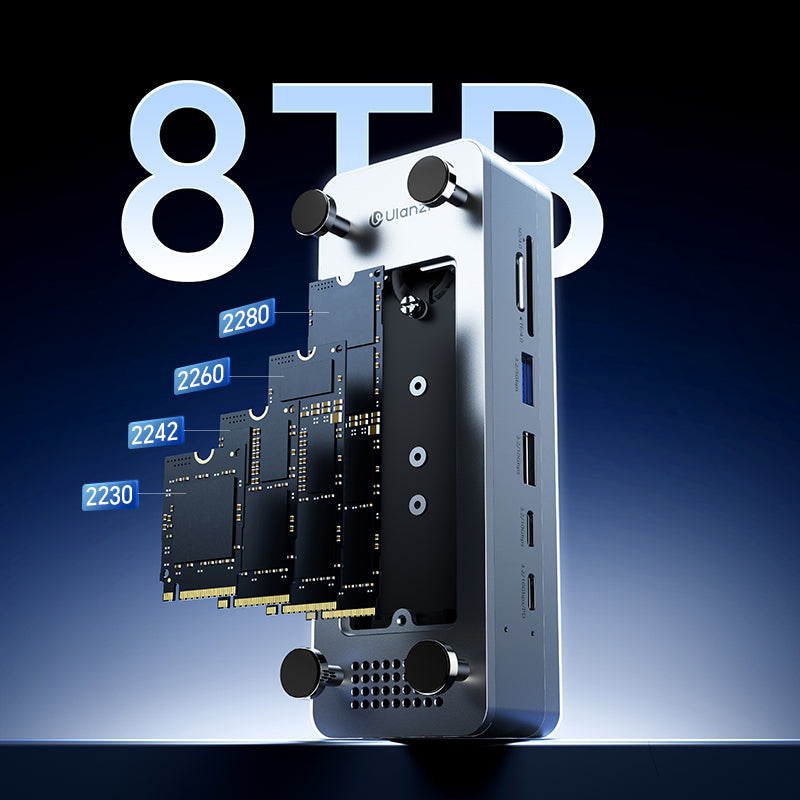Ulanzi QT03 ドッキングステーション（SSD エンクロージャ付き）
