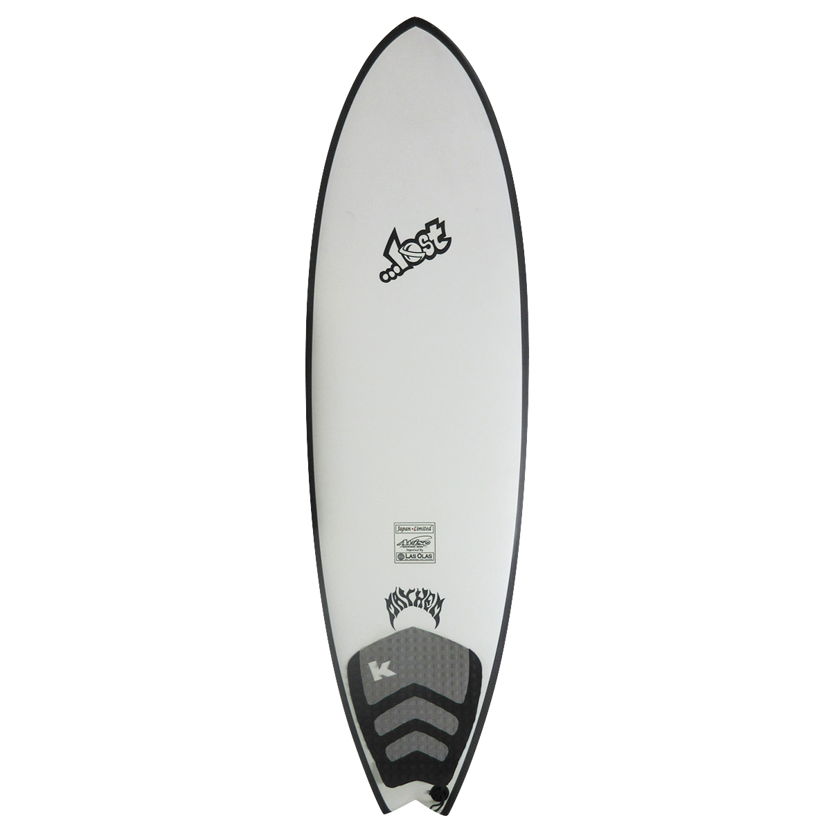 Lost ラウンドノーズフィッシュ aviso 5'8