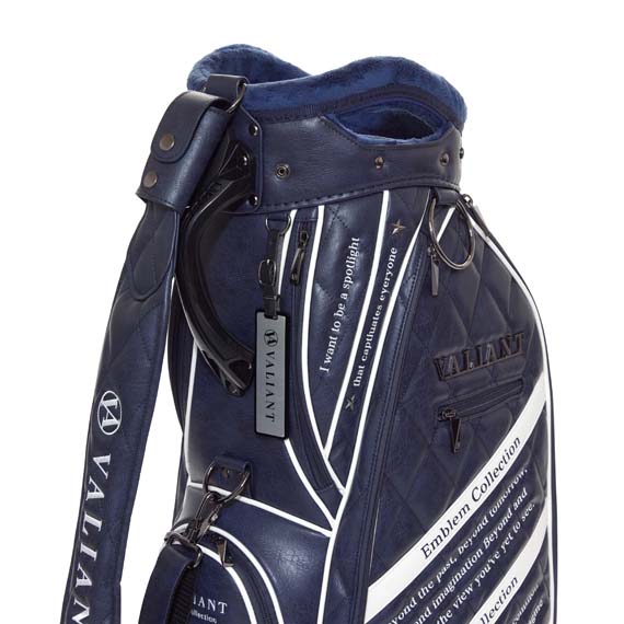 VALIANT ゴルフバッグ ブルー VALIANT ゴルフバッグ ブルー VALIANT