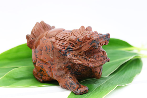 高品質 マホガニーオブシディアン 龍亀 ( ロングイ ) | ハワイ