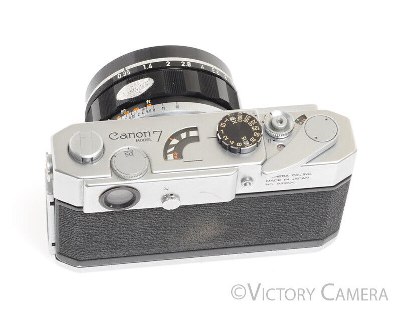 Canon 50mm f0.95 Dream Lens on Model 7 Camera Body -Clear Glass, Very