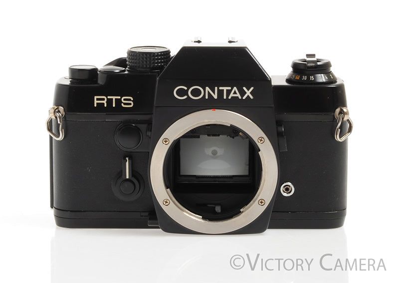 Contax RTS Black 35mm SLR Camera Body for Parts [AS-IS]