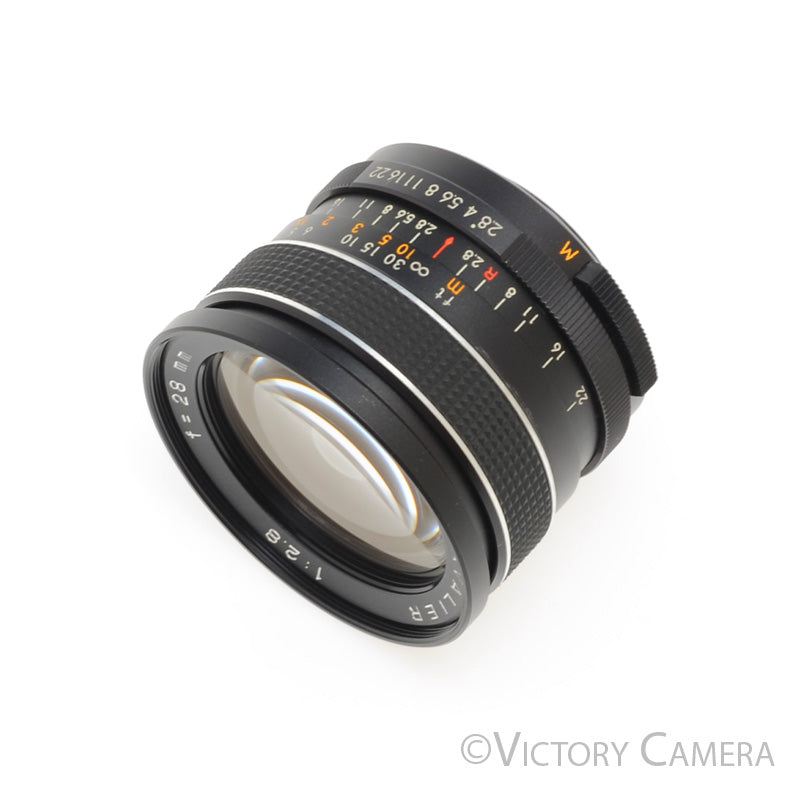 Cavalier 28mm f2.8 Wide Angle Lens for Pentax M42 [EXC+]