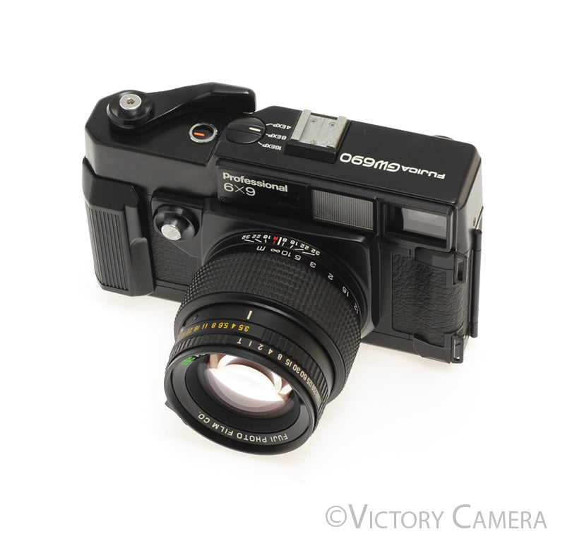 Fuji GW690 6x9 Medium Format Rangefinder Camera w/ 90mm f3.5 Lens [EXC