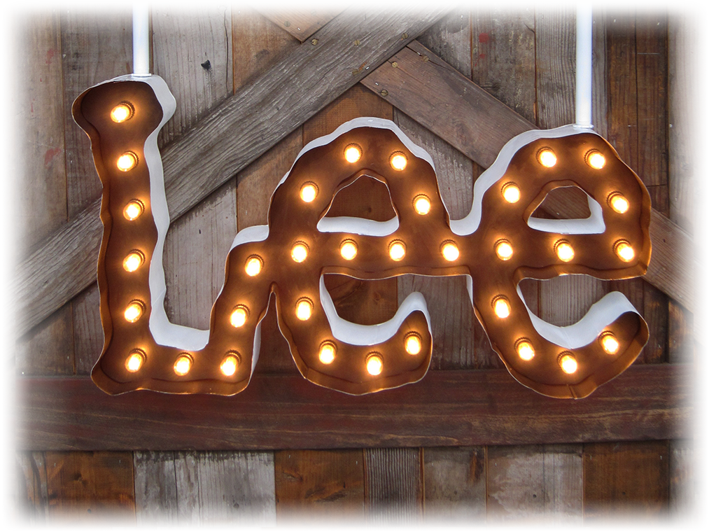 電飾看板 〜暗い場所でも輝く〜｜ヴィンテージ看板、アンティーク看板