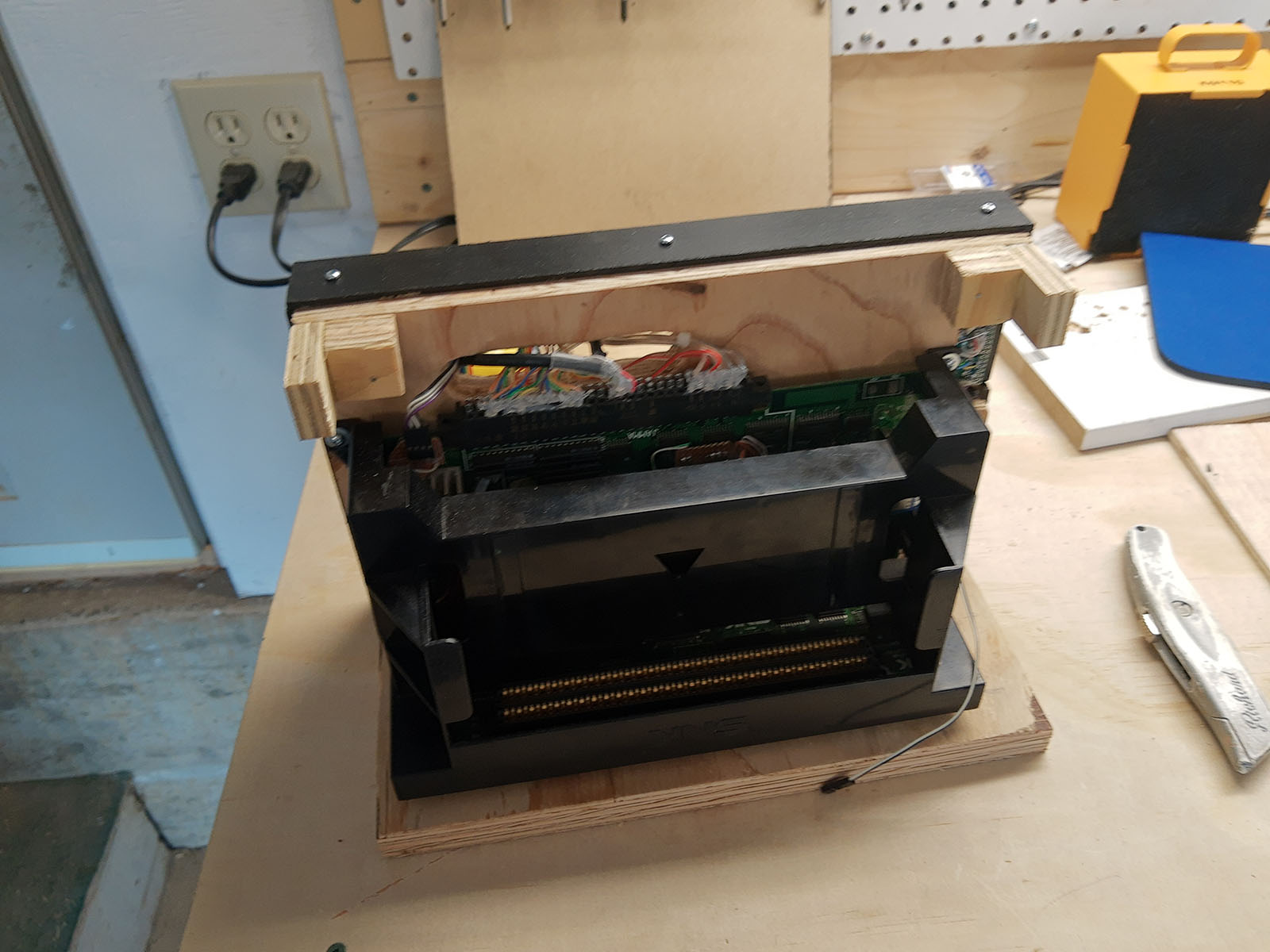 Plywood and Perfboard Consolized MVS – XCVG Systems