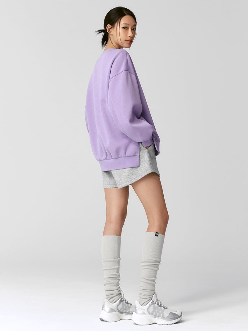 XTFMT01J3 裏起毛 ウォームソフト サイドスリット トレーナー (単品)