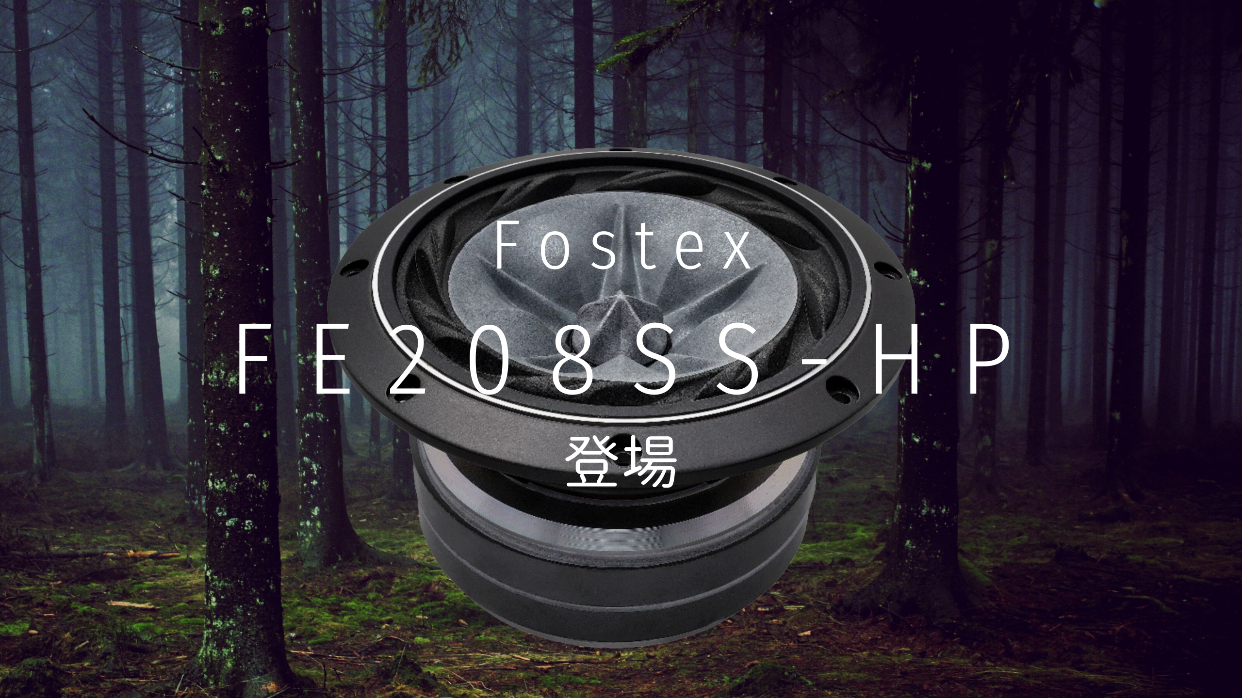 Fostex FE208SS-HP 登場 – Xperience Speaker Factory